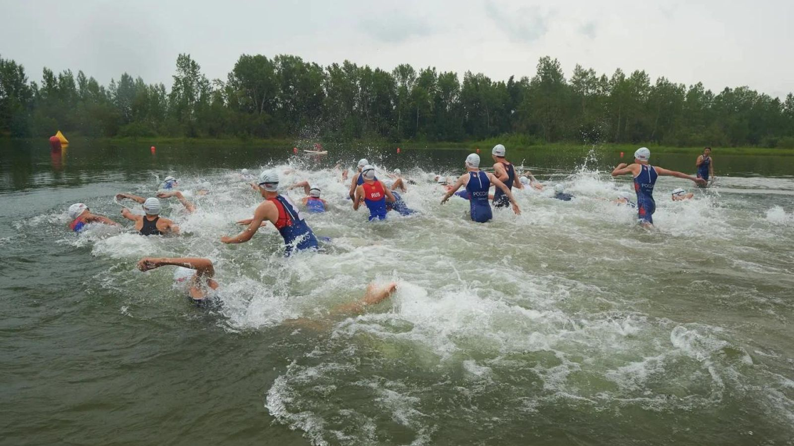 Армейские спортсмены завоевали две медали на первенстве Красноярского края по триатлону