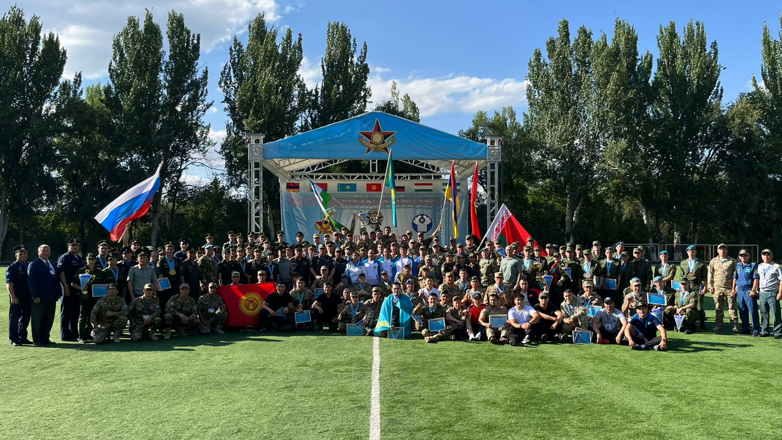 Сборная ВС РФ выиграла III Военно-спортивные игры дружественных армий государств-участников СНГ