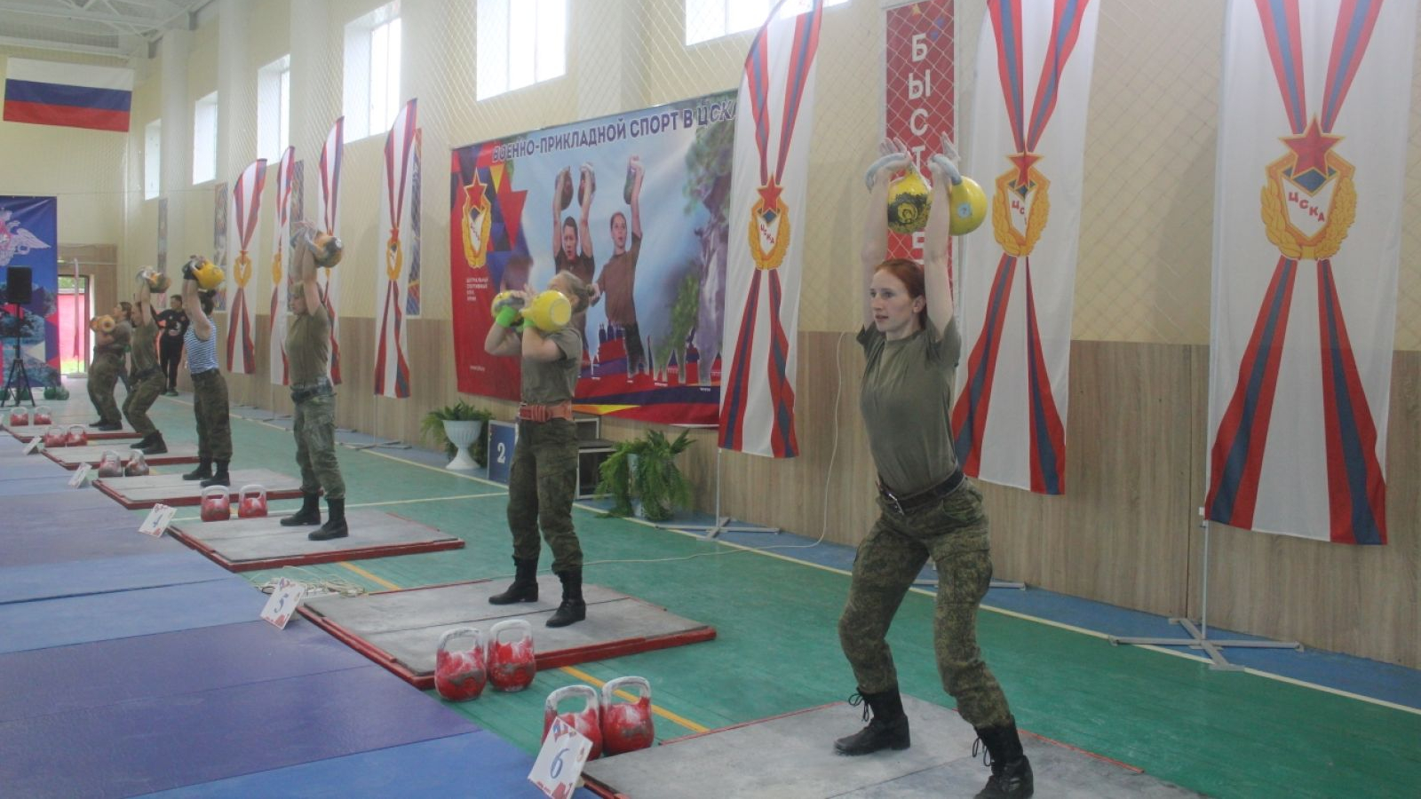 Филиал ЦСКА/Смоленск провёл первый чемпионат Вооружённых Сил РФ по армейскому гиревому спорту