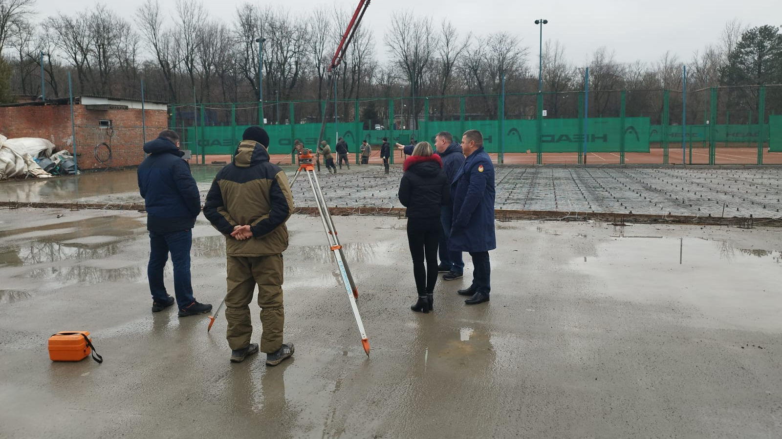 В Ростовском филиале ЦСКА идёт текущий ремонт объектов теннисного центра в рамках развития спортивной базы ЦСКА