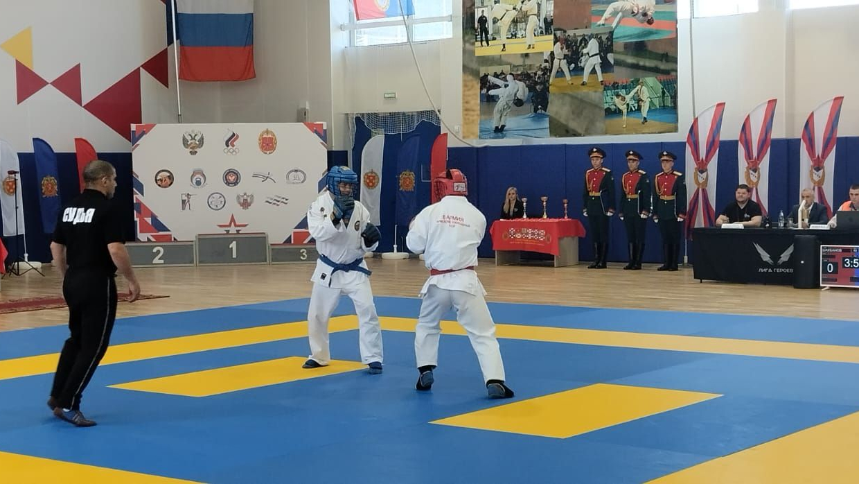 ОТКРЫЛИ КУБОК ВООРУЖЕННЫХ СИЛ РОССИЙСКОЙ ФЕДЕРАЦИИ ПО АРМЕЙСКОМУ РУКОПАШНОМУ БОЮ