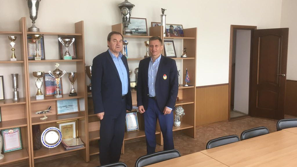 Состоялась рабочая встреча начальника филиала ЦСКА/Смоленск с начальником Главного управления спорта Смоленской области