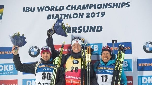 Биатлонист ЦСКА Александр Логинов - серебряный призёр чемпионата мира в спринте