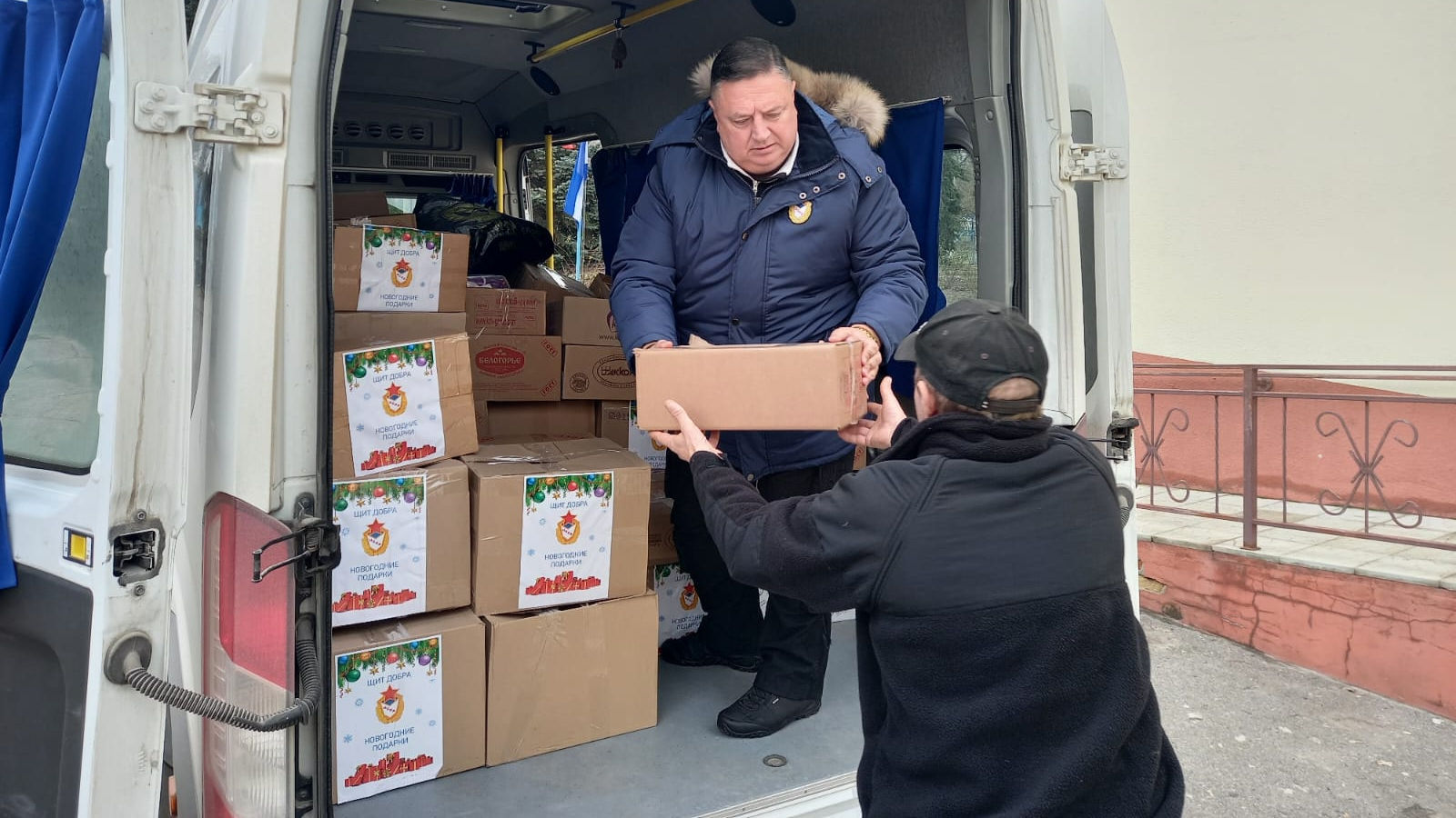 Гуманитарный груз собранный силами филиала ЦСКА (г. Севастополь) и СЦ (г. Геленджик) доставили в Херсонскую область