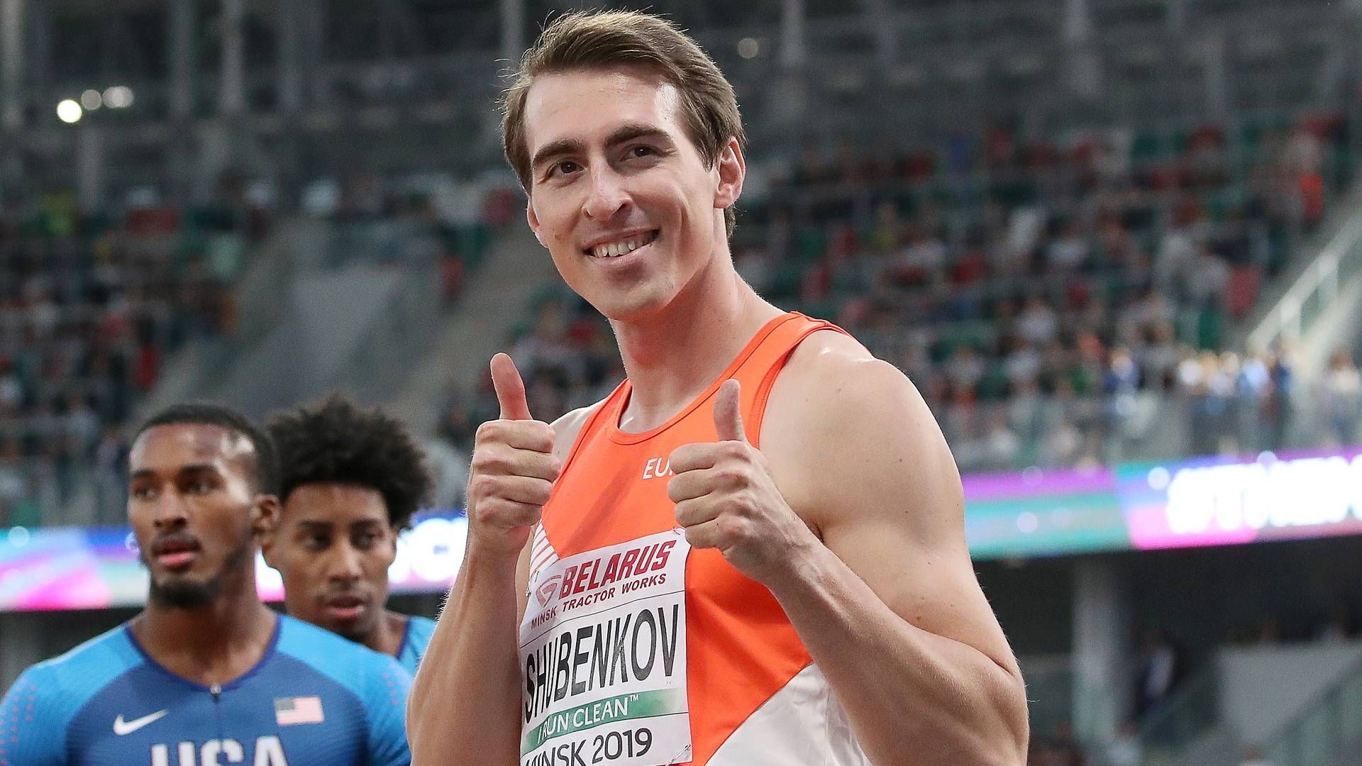 Легкоатлеты ЦСКА в составе сборной Европы одержали победу над командой США в матчевой встрече в Минске