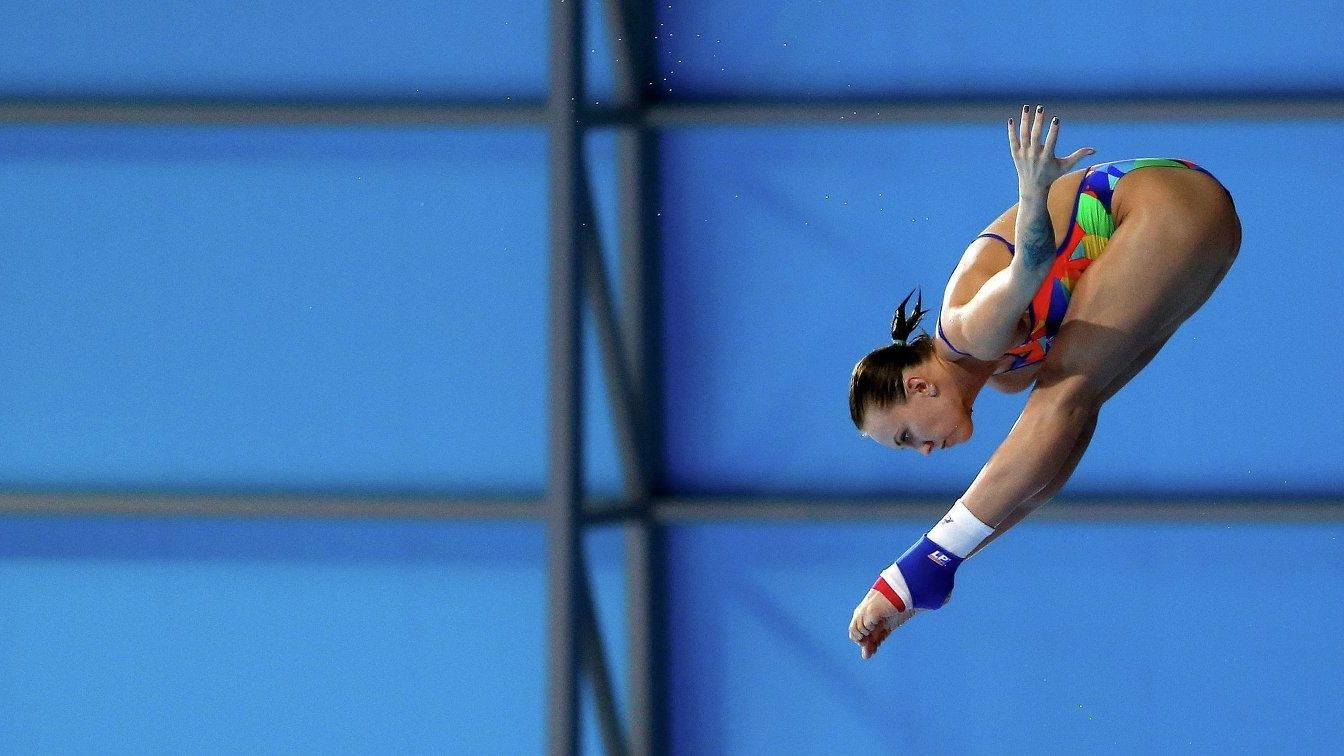 Надежда Бажина (ЦСКА) принесла в копилку сборной России третье «золото» ЧЕ-2017 по прыжкам в воду