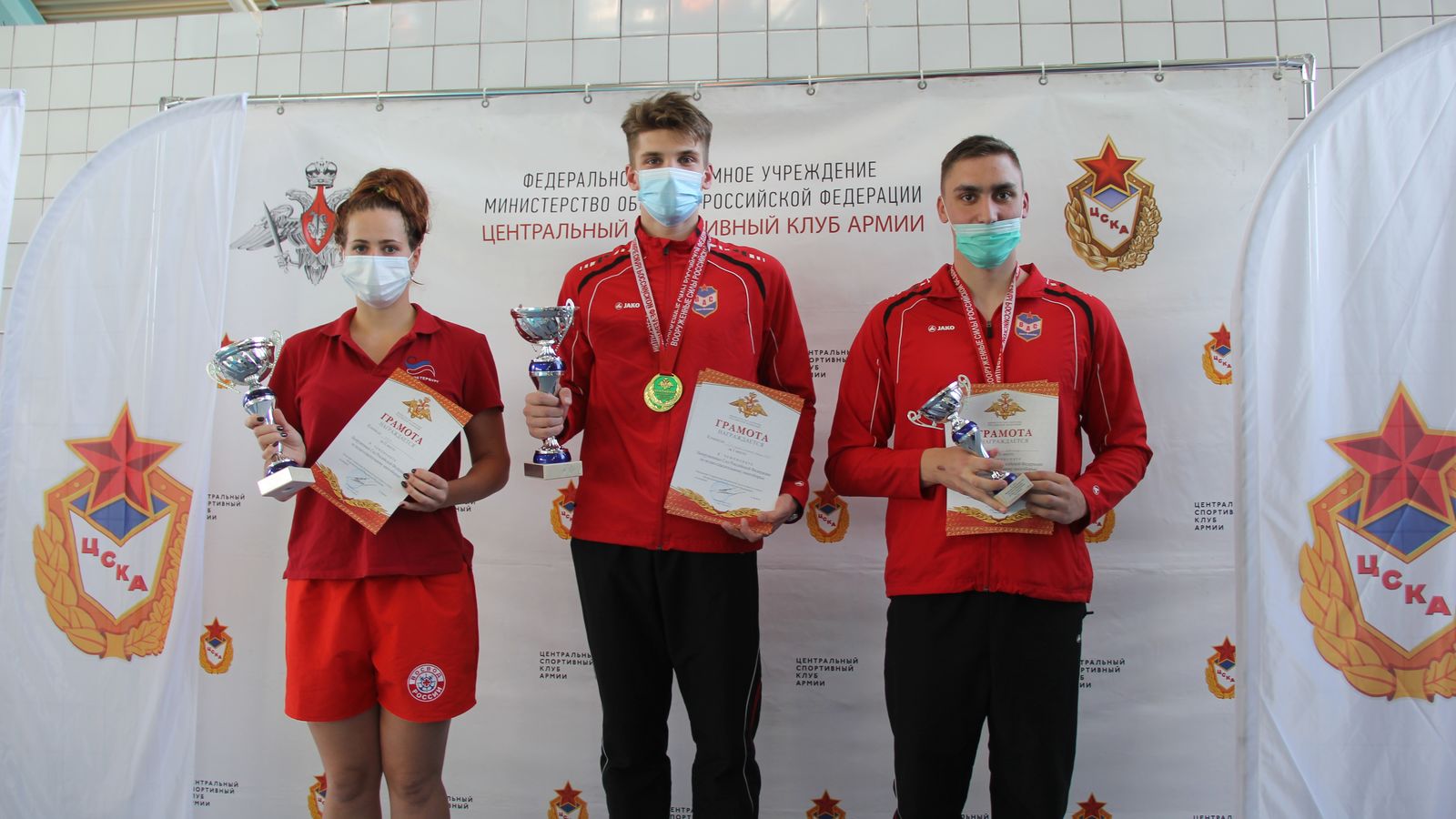 Команда ЗВО выиграла чемпионат ВС РФ по водно-спасательному многоборью в общем зачете