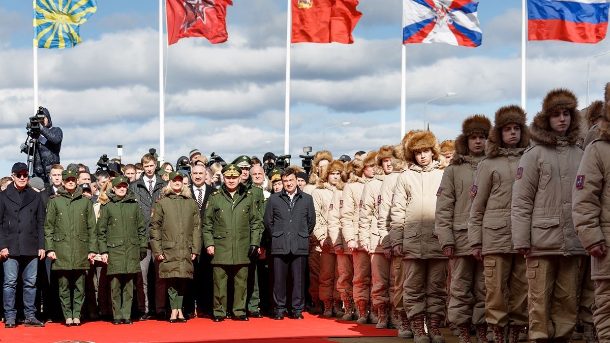 Более тысячи школьников Подмосковья вступили в ряды Всероссийского военно-патриотического движения «Юнармия»