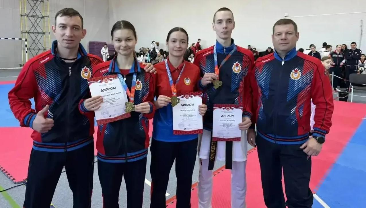 Воспитанники спортивной школы ЦСКА стали победителями и призерами первенств Волгоградской области по тхэквондо