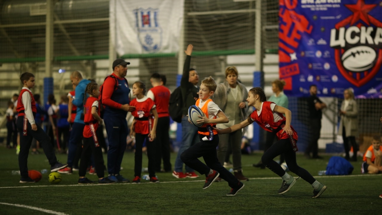 280 юных регбистов приняли участие в фестивале ЦСКА