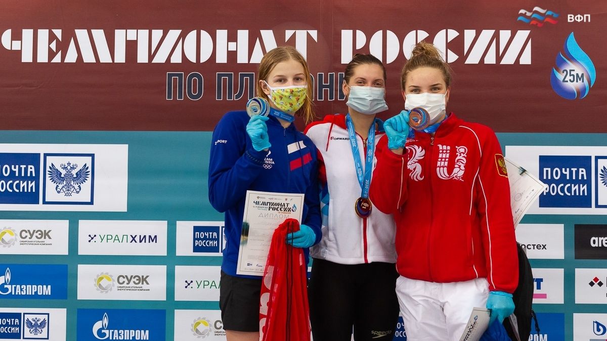 Армейцы завоевали десять медалей за второй день чемпионата России по плаванию в Санкт-Петербурге