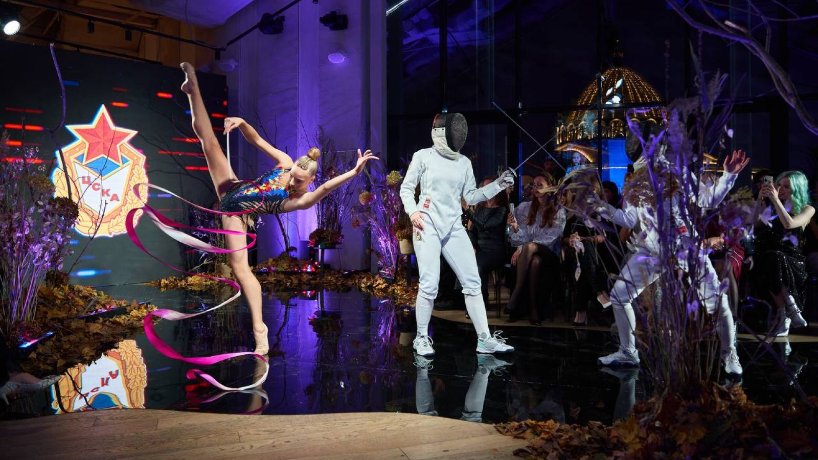 ЦСКА принял участие в неделе высокой моды в спорте