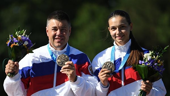 Армеец Алексей Алипов завоевал «бронзу» на II Европейских играх в стендовой стрельбе в смешанной команде
