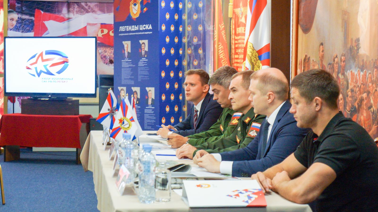 «Регби – вид спорта с армейским духом»: В ЦСКА прошла пресс-конференция посвященная Кубку ВС РФ по регби-7