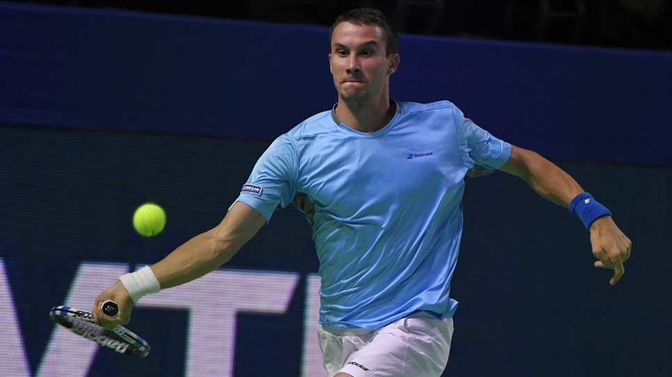 Теннисист ЦСКА Евгений Донской пробился в 1/8 финала Кубка Кремля-2016