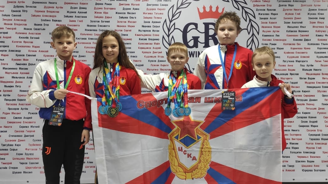 Воспитанники СШ (комплексной г. Одинцово) ЦСКА по плаванию завоевали 8 наград на 1 этапе «Кубка Золотого кольца»