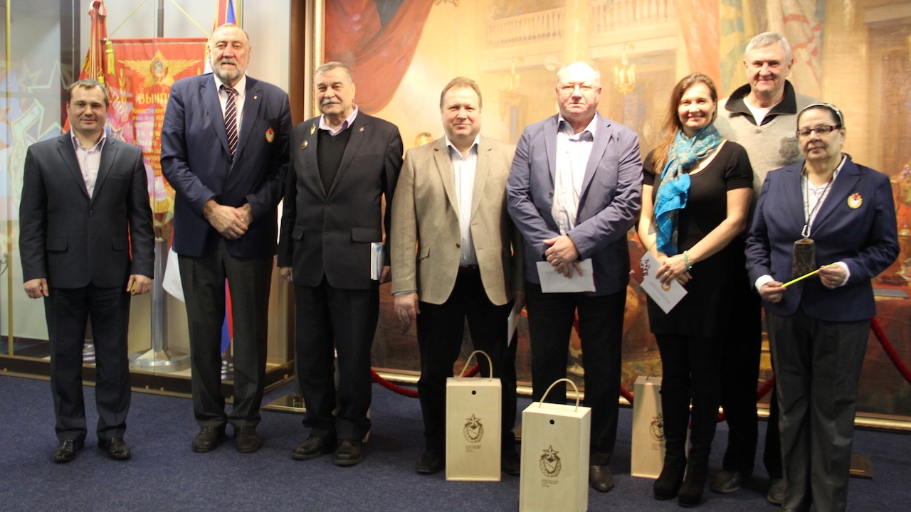 В Музее ЦСКА поздравили с днем рождения ветеранов армейского спорта