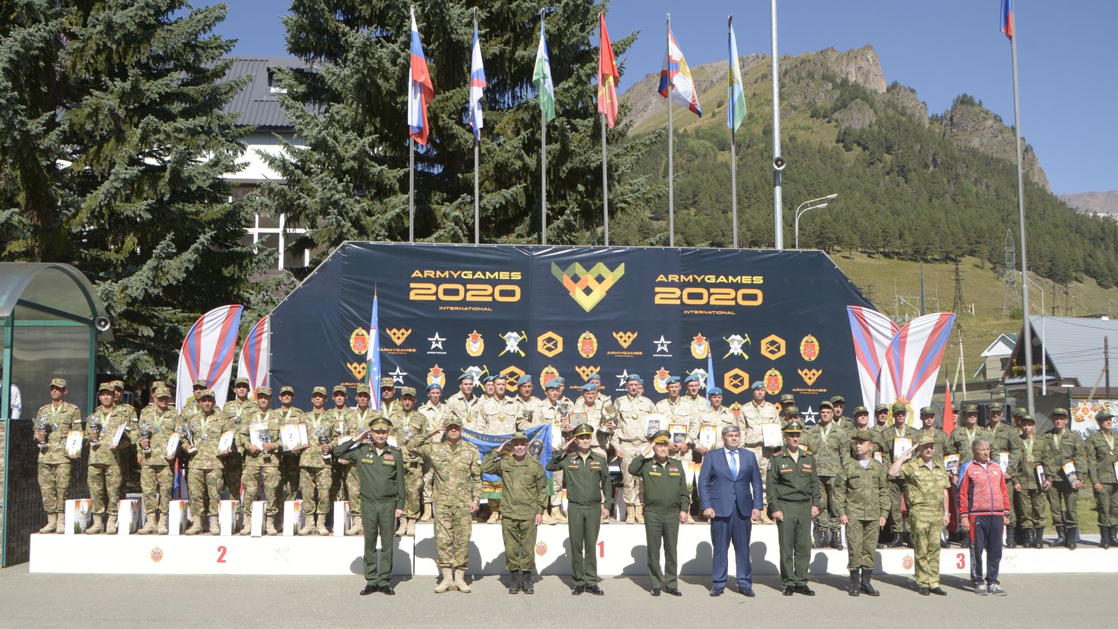 Команда Воздушно-десантных войск стала лучшей на международном этапе конкурса «Эльбрусское кольцо-2020»