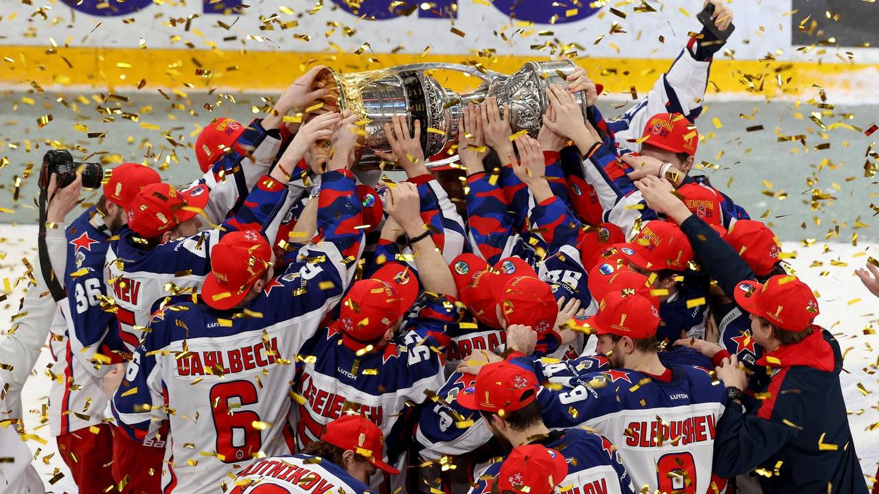 ЦСКА – двукратный обладатель Кубка Гагарина!