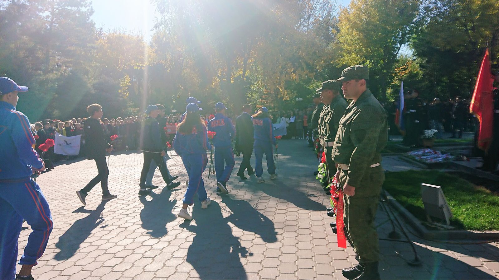 Спортсмены Спортивной школы ЦСКА в Астрахани стали участники всероссийской акции «Вахта памяти»