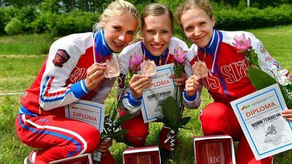 Спортсменка ЦСКА Анастасия Рудная - бронзовый призёр чемпионата Европы 2016 года по спортивному ориентированию.