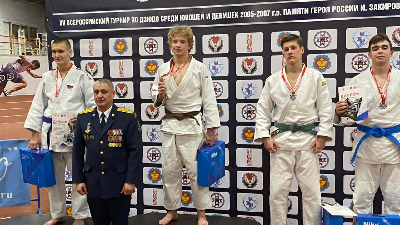 Дзюдоист спортшколы ЦСКА/Самара Андрей Шмидт выиграл Всероссийский турнир памяти Ильфата Закирова