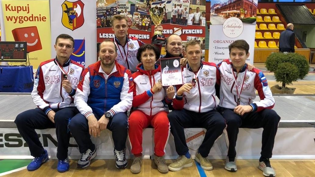 Рапиристы ЦСКА/Самара братья Бородачёвы обладатели командной «бронзы» на этапе КМ в Польше