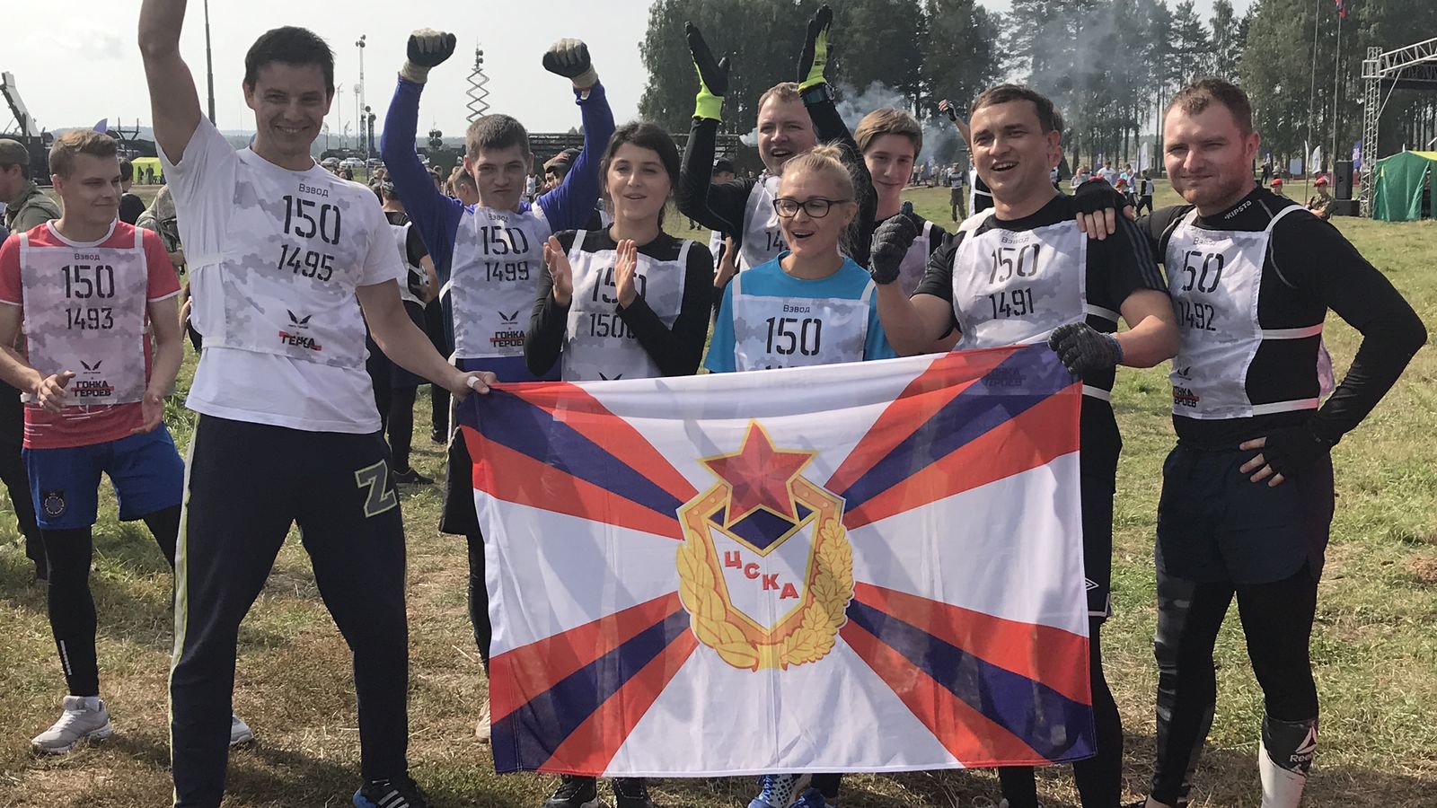 Команда спортцентра ЦСКА/Самара в Екатеринбурге приняла участие в «Гонке героев»