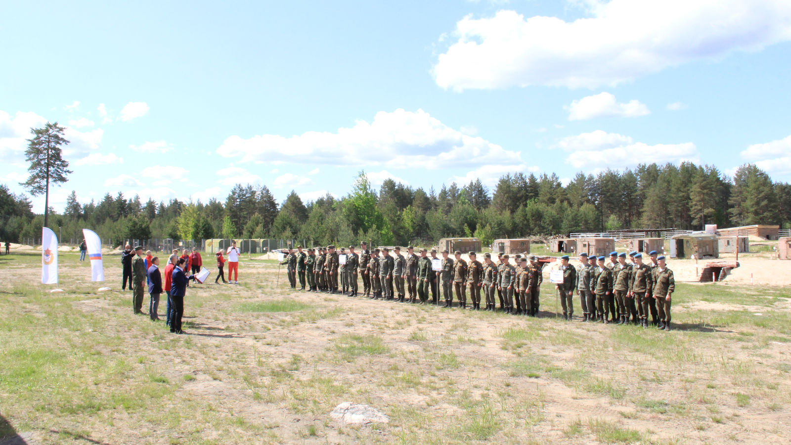 В Северной столице состоялась торжественная церемония открытия Кубка ВС РФ по военному турмногоборью