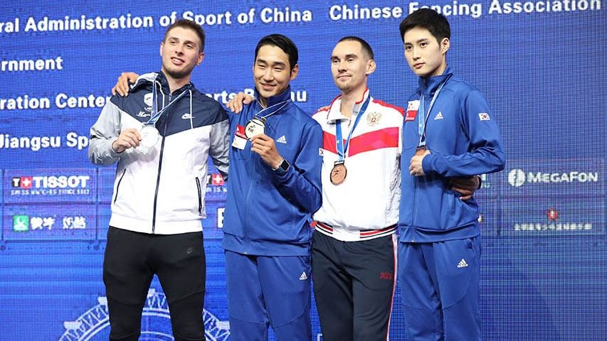 Армеец Камиль Ибрагимов – бронзовый призер чемпионата мира по фехтованию на саблях