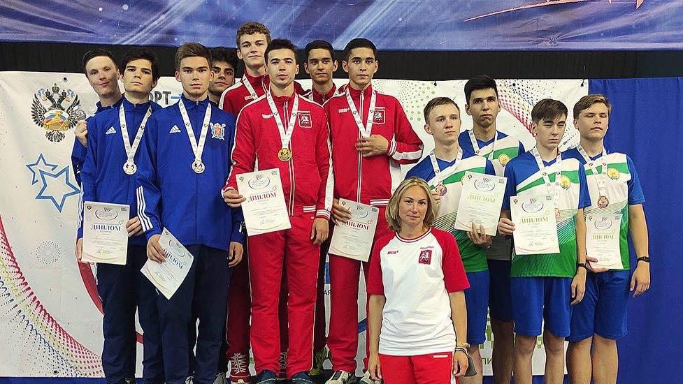 Шпажисты СШ (ОРК) ЦСКА г. Санкт-Петербург – серебряные призеры финала V летней Спартакиады молодежи России по фехтованию в команде