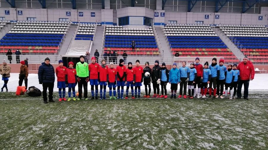 55 юных футболистов приняли участие в новогоднем турнире СШ ЦСКА г. Смоленск