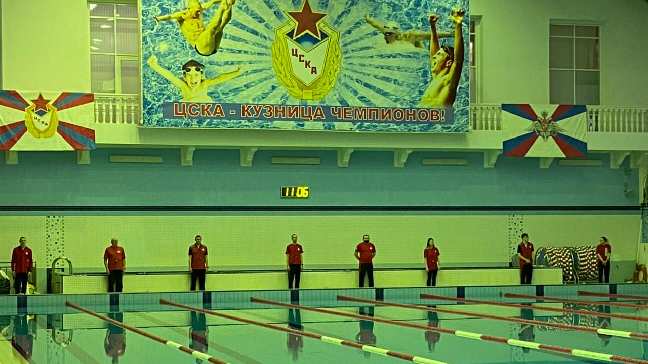 В СК «Плавательный» стартовала соревновательная программа турнира по плаванию Спартакиады ЦОВУ МО РФ