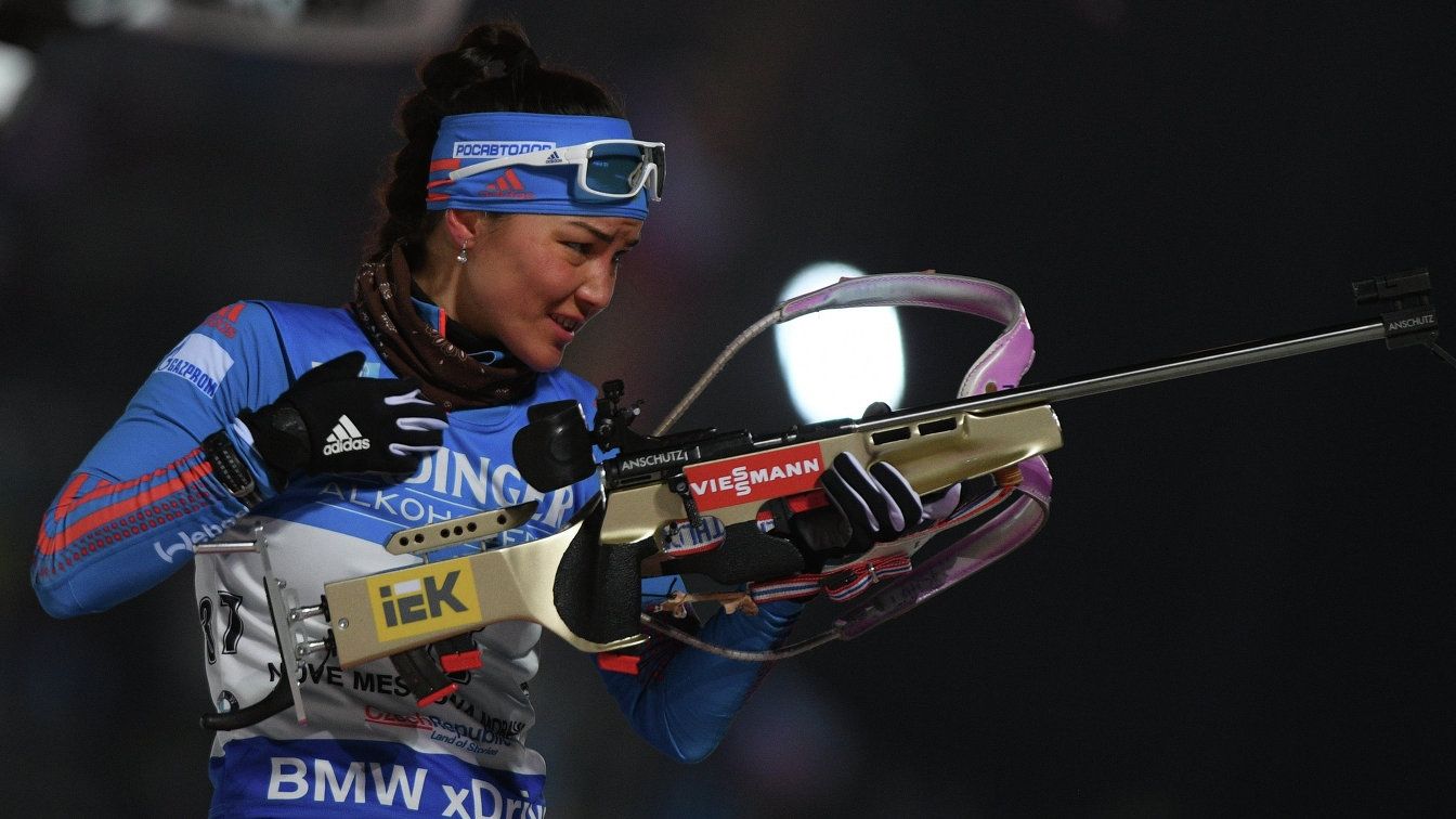 Татьяна Акимова (ЦСКА) не смогла удержать лидерство в масс-старте на этапе КМ в Антхольце