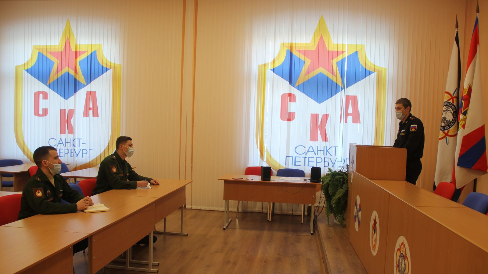 В филиале ЦСКА (СКА г. Санкт-Петербург) состоялись мероприятия направленные на сплочение воинских коллективов