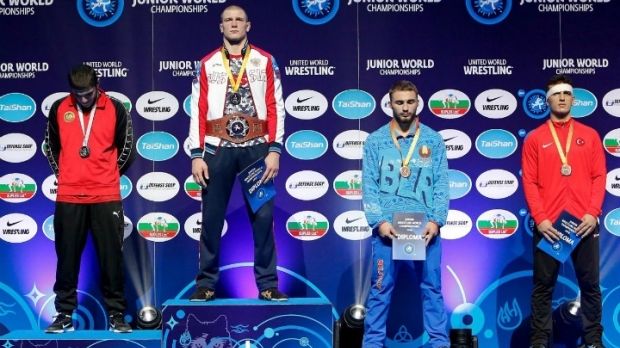 Борцы ЦСКА завоевали три награды на Первенстве мира по греко-римской борьбе в Эстонии