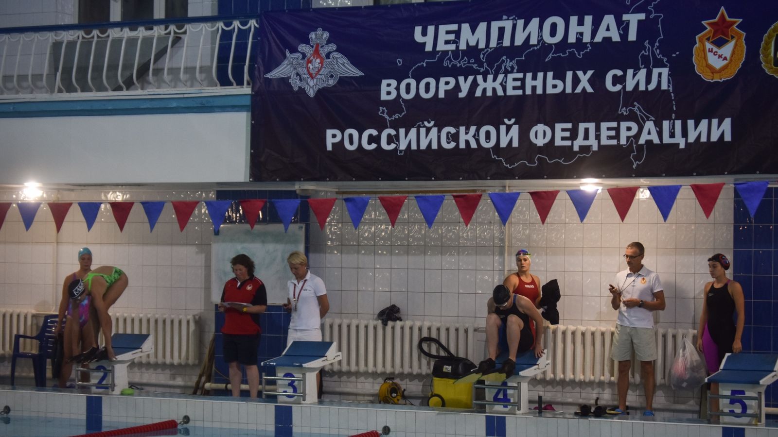 Чемпионат ВС РФ по международному военно-морскому пятиборью преодолел экватор