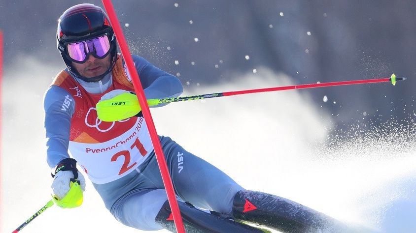 Горнолыжник ЦСКА Александр Хорошилов занял третье место в слаломе на этапе Кубка мира в Венгене