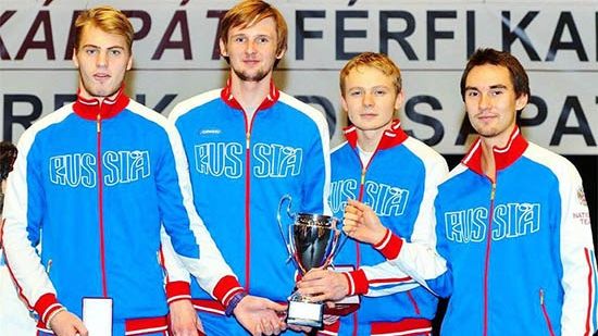 Саблисты ЦСКА Камиль Ибрагимов и Илья Моторин — бронзовые призеры этапа Кубка мира-2017 в Венгрии