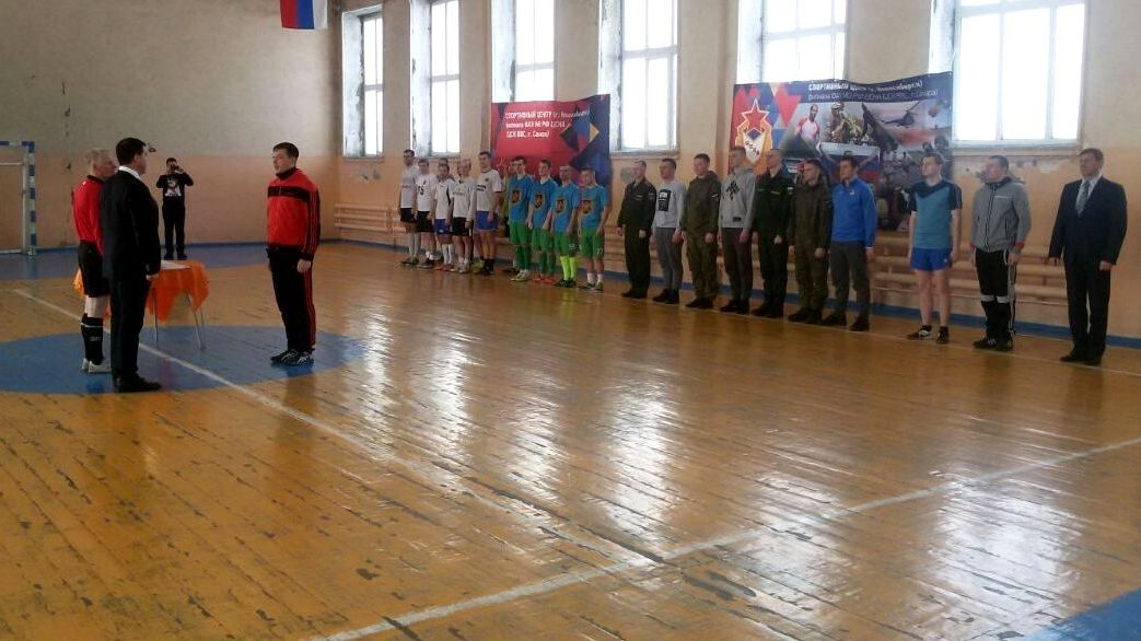 На базе ЦСКА в Новосибирске завершился Кубок по мини-футболу среди военнослужащих