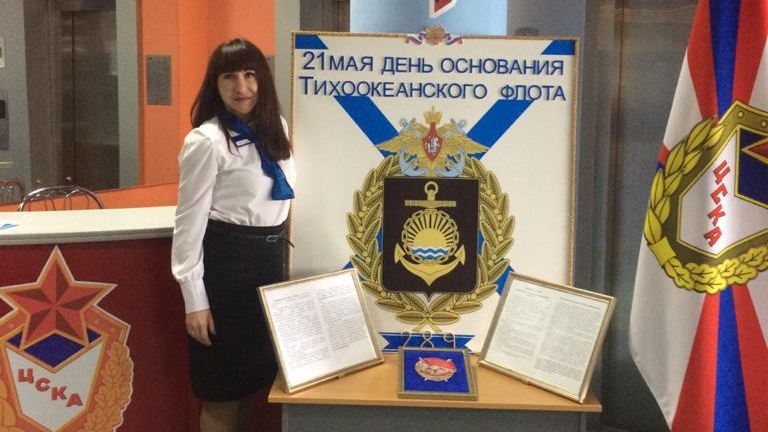 В Музее боевой славы ЦСКА СОК (г. Вилючинск) филиала ЦСКА/Хабаровск открыли экспозицию ко Дню рождения ТОФ