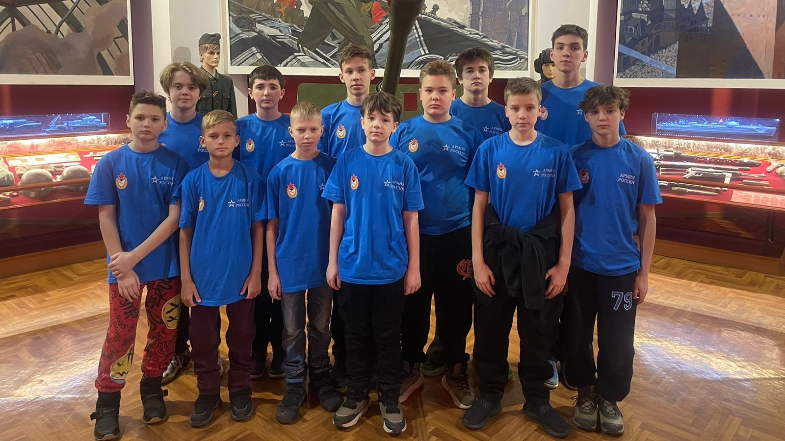 ВАТЕРПОЛИСТЫ МОСКОВСКОЙ СПОРТИВНОЙ ШКОЛЫ ЦСКА ПОСЕТИЛИ САМАРСКИЙ ВОЕННО-ИСТОРИЧЕСКИЙ МУЗЕЙ