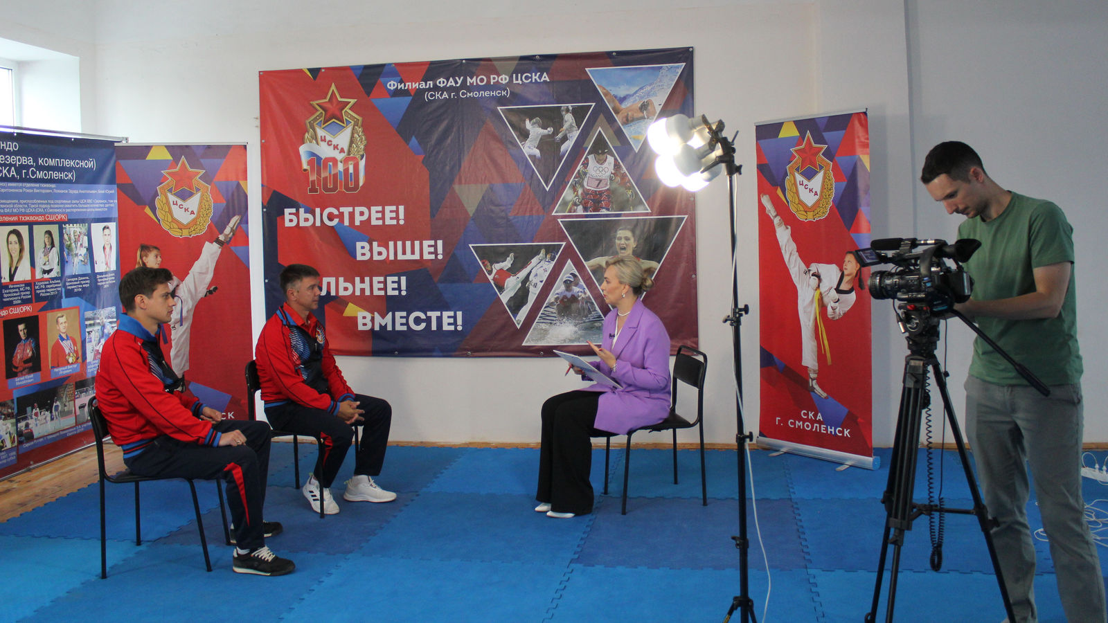 ГТРК «Смоленск» расскажет о смоленских армейских тхэквондистах