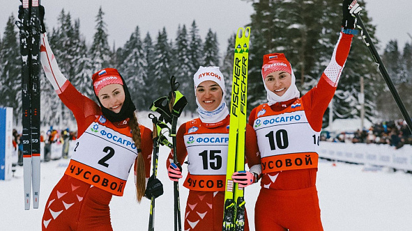 10 медалей завоевали спортсмены ЦСКА на Кубке России по лыжным гонкам