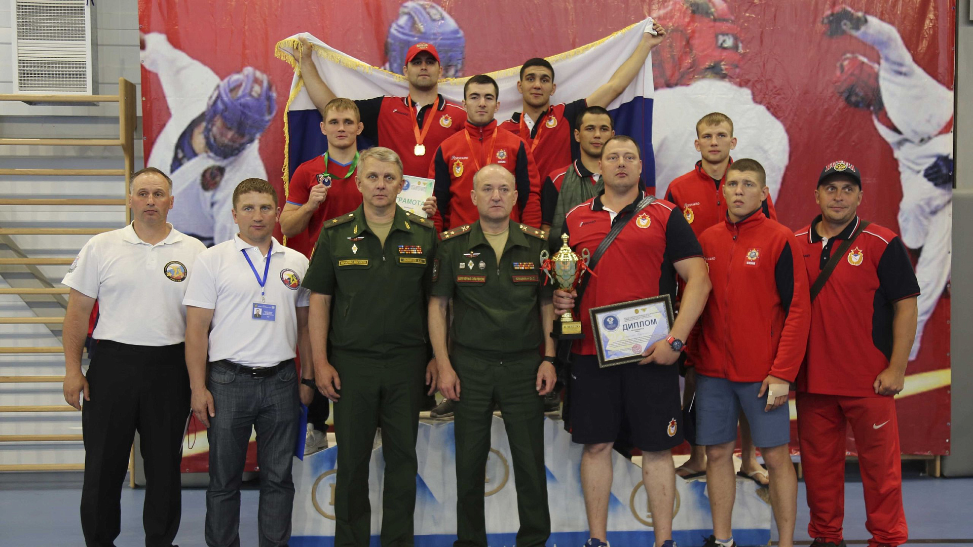 Сборная ВС РФ по армейскому рукопашному бою стала второй на II Военно-спортивных играх СНГ