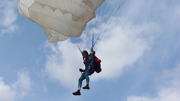 Спортивная команда ЦСКА стала чемпионом на Кубке ВС РФ по парашютному спорту
