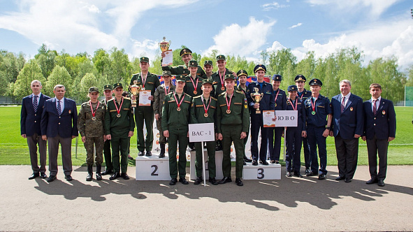 Пятиборцы команды ВАС-1 стали лучшими на чемпионате ВС РФ по международному военному пятиборью