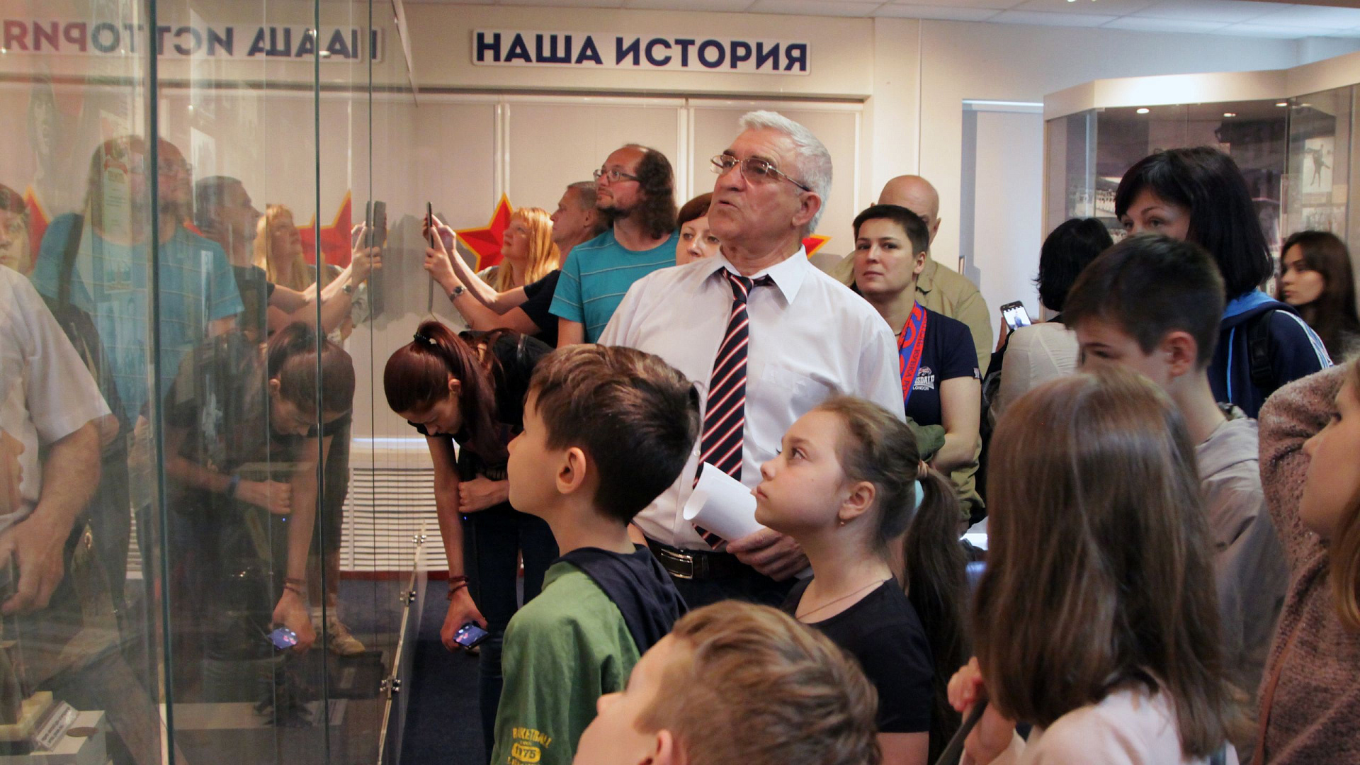 В Музее спортивной Славы ЦСКА состоялась «Ночь музея в ЦСКА»