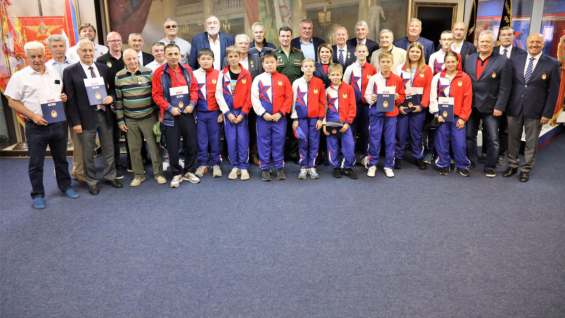 В Музее спортивной славы ЦСКА состоялось мероприятие в честь празднования Дня открытия музея армейского Клуба