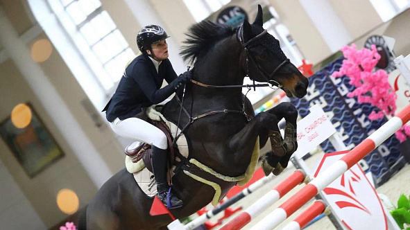 Спортсменка ЦСКА завоевала золото Кубка России по конному спорту